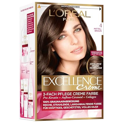 paris excellence creme coloration