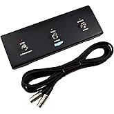 HQRP 3-Button Guitar Amp Footswitch compatible with Peavey 03572680 Replacement fits JSX Head/JSX 212 Combo / 3120 Head/Triple /Triple  212 COMBO/Triple  II amps