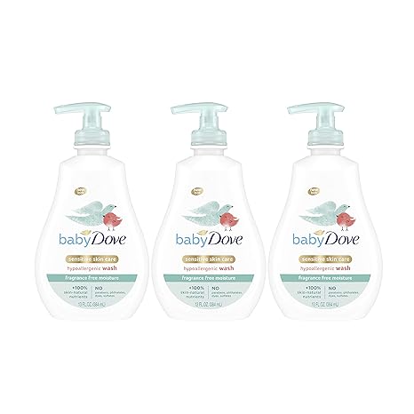 dove baby sensitive wash