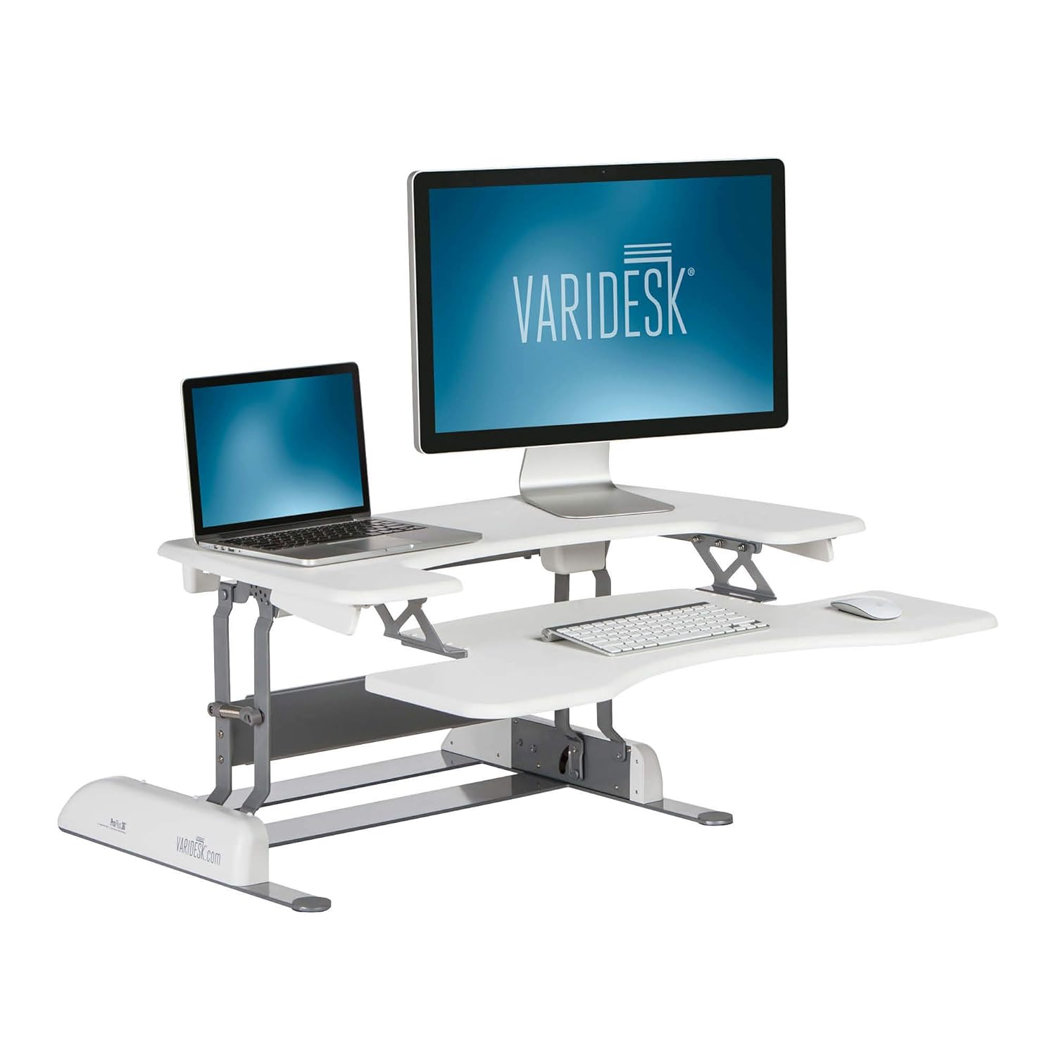 VARIDESK HeightAdjustable Standing Desk Pro Plus 36 White