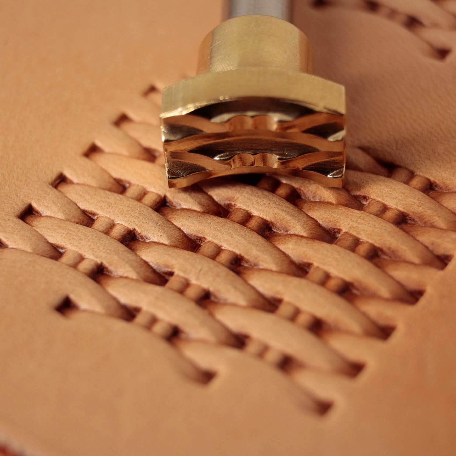 Basket Weave Leather Stamp Tool Stamps 