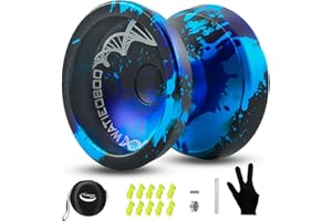 WATIEOBOO Yo-yo Professional Responsive Yoyo for Beginners Unresponsive Yo yo for Adults Beginner Friendly Fingerspin yoyo Tr