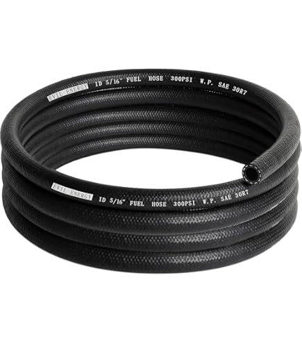 1 2 Inch 12mm ID Fuel Line Hose 25FT NBR Rubber Ph Lock Hose High Pressure 300PSI For Automotive Fuel Systems Engines P 52485901 - View #9