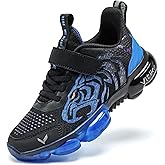 JMFCHI Boys Girls Kids' Sneakers Knitted Mesh Sports Shoes Breathable Lightweight Running Shoes for Kids Fashion Athletic Casual Shoes