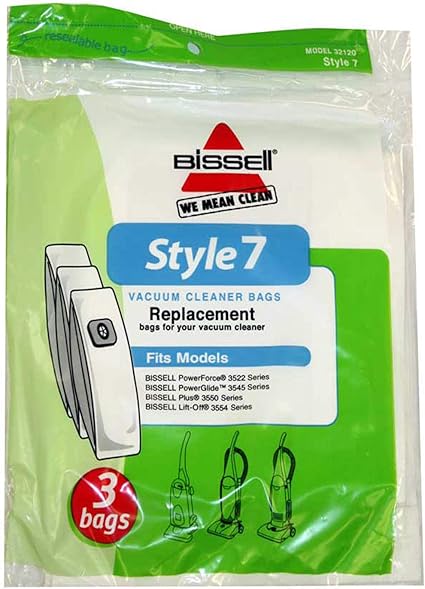 Bissell Style 7 3 Pack Vacuum Cleaner 