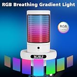 NJSJ USB Gaming Microphone Kit with Boom Arm RGB Monitoring Jack view 2