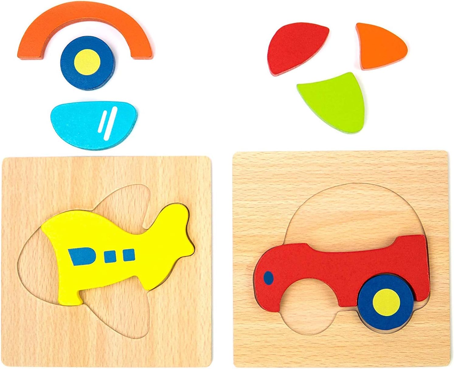 Juguetes Educativos Ninos 1 Ano 2 3 4 5 6 Anos Juguetes Montessori Para Bebe Dibujo De Auto Colorido Con Placa Regalo De Cumpleanos Puzzles De Madera Navidad Afufu Juguetes Bebes Juguetes Y Juegos Puzzles 3d