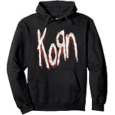 Korn Red Logo Pullover Hoodie
