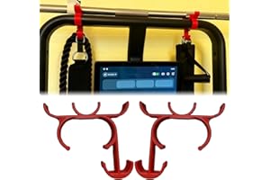for Speediance Gym Monster 2 Holder, 2-Pack Accessory Mount with Hook for Cable Machine Bar and Handle Organization