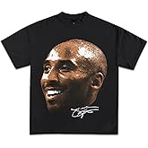 Kobe Big Face Basketball Graphic Tees | Premium Heavyweight Cotton Shirts for Men & Women