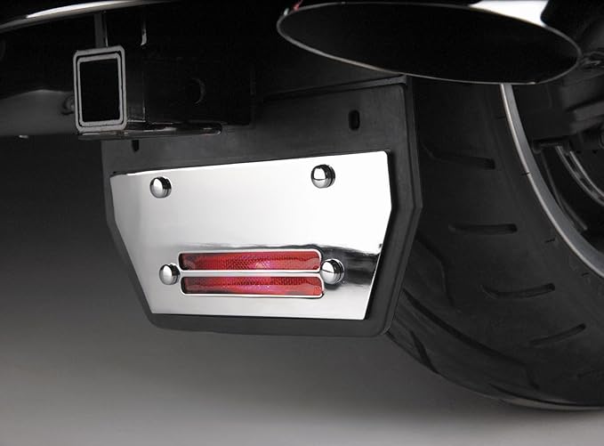 Show Chrome Tour Lighted Mud Flap, Finish Chrome 2524, Guards
