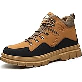 JSTDOIT Steel Toe Boots for Men Antislip Puncture Proof Indestructible High Top Waterproof Construction Steel Toe Safety Work Shoes