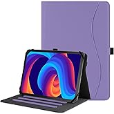 HGWALP Universal 9",9.7",10.1",10.2",10.5",10.9",11" Tablet Case,Multi-Viewing Angels Stand Folio Case Cover with Handstrap f
