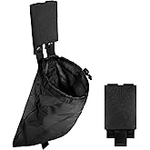 Ultralight Tactical Dump Pouch for Belt Compact & Foldable Molle Mag Pouch Durable Large Capacity 2.5L EDC Drop Bag