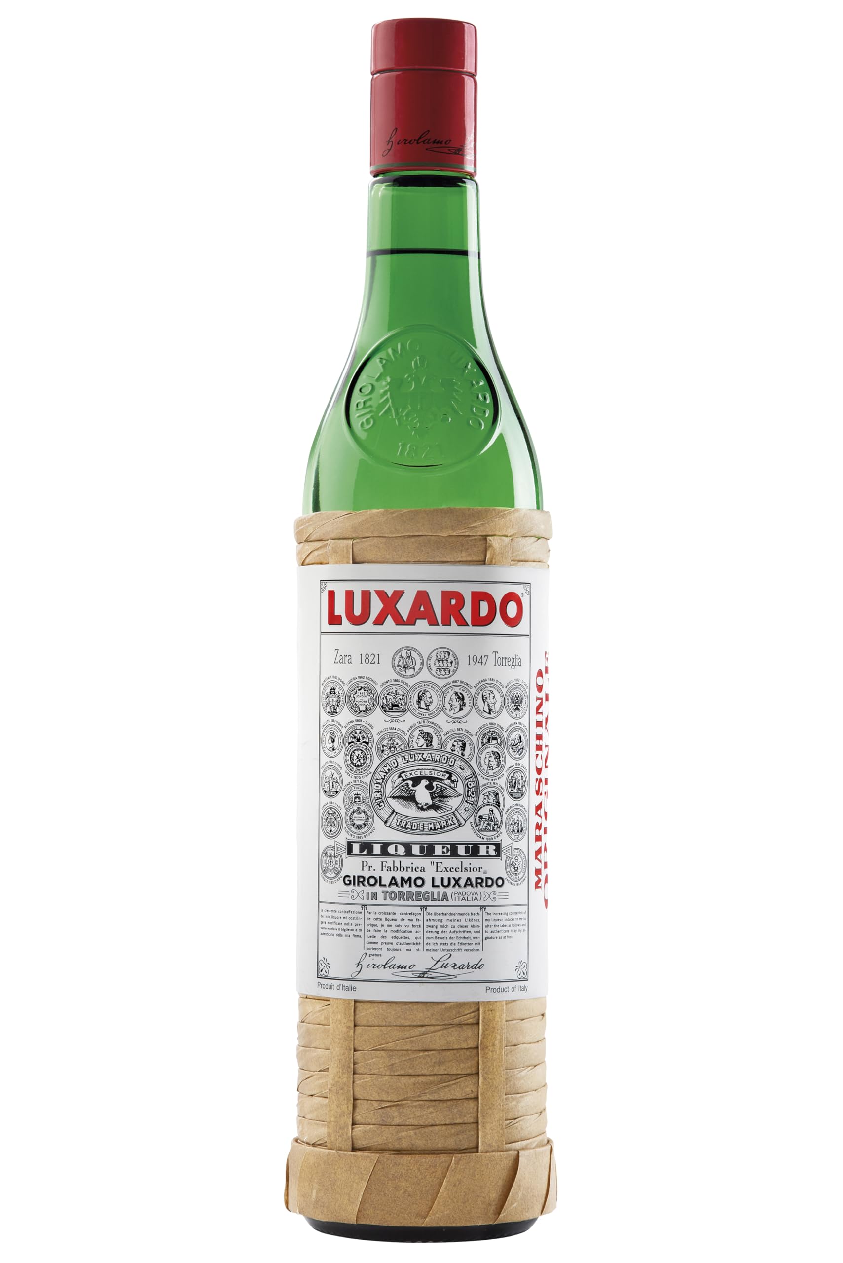 Luxardo Maraschino Originale Liqueur 70cl, 32% ABV | Rich, Smooth, Sharp Marasca Cherry Liqueur | Produced using the same 1821 Formula