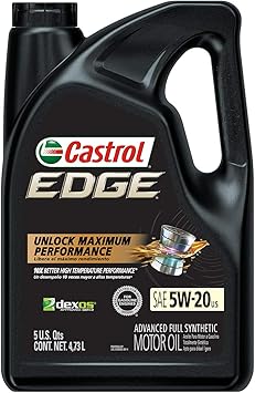 Castrol 03083 Edge 5W-20 Advanced Full 