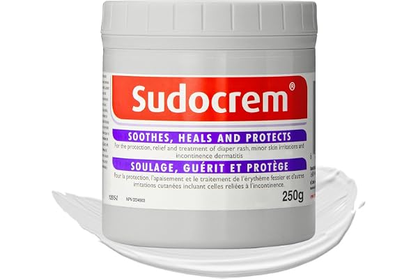 Sudocrem - Diaper Rash Cream for Baby, Soothes, Heals, and Protects, Relief and Treatment of Diaper Rash, Zinc Oxide Cream -