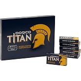 DORCO Titan 100 Double Edge Razor Blades, BLUE