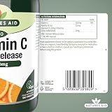 Natures Aid Low Acid Vitamin C 1000mg 180 Tablets - Vegan & Rosehips view 6