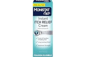 Monistat Instant Itch Relief Cream for Women, Maximum Strength Feminine Itch Care, 1 oz