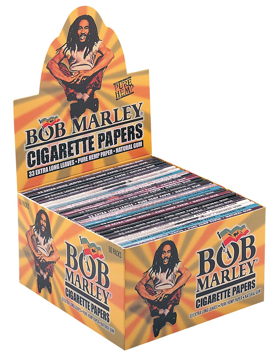 Bob Marley King Size Papers Extra Long 3 Boxes (150 Booklets)