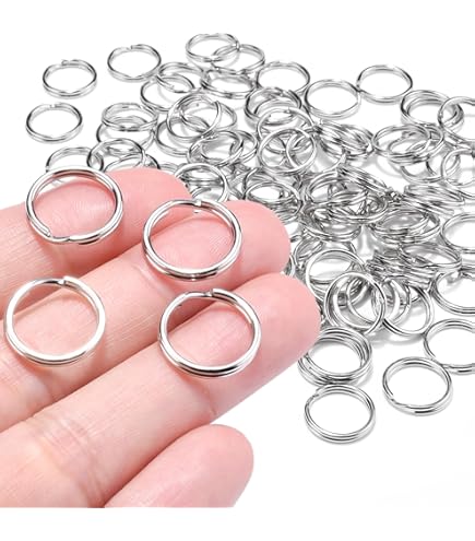 Amazon.com: 1/2 Inch Split Key Rings for Craft,Stainless Steel Dog