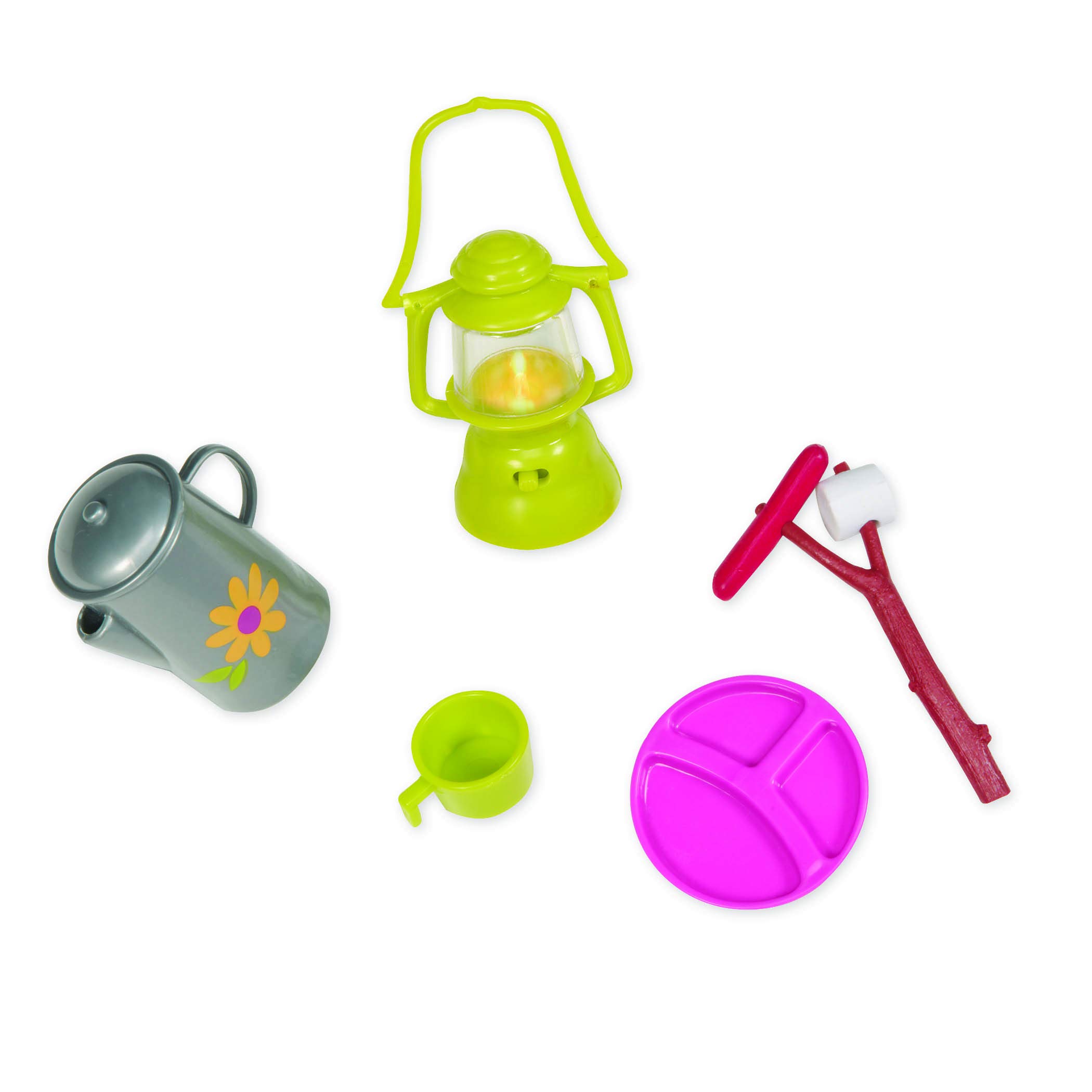 Our Generation 70.37050 Dolls Polka Dot Camping Accessories Set