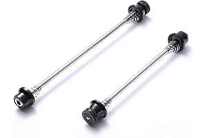 Wileosix Hex Locking Skewer M5 Hex Head Anti Theft Quick Release Secure Lock Skewers Set Cycling Wheels Locking