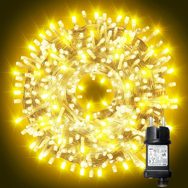 30M Guirlande Lumineuse de Noël, 300 LED Lumières de Noël