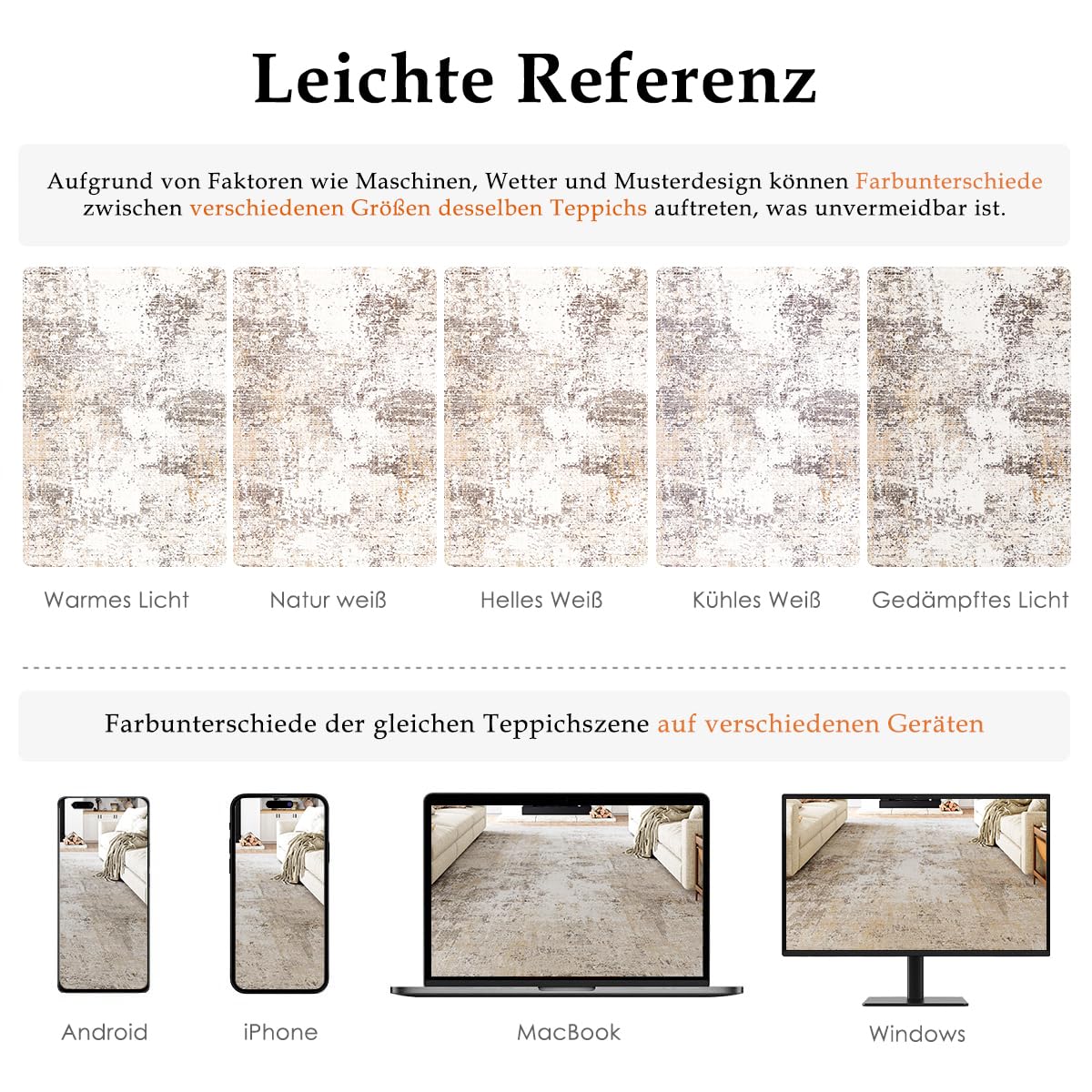 HUGEAR Waschbare Teppiche Gegend Teppich 240 X 300cm Beige Grau Modern Abstrakt Wohnzimmer Schlafzimmer Teppisch Groß rutschfest Kurzflor Weich Rugs for Living Room Carpet for Esszimmer Büro 6