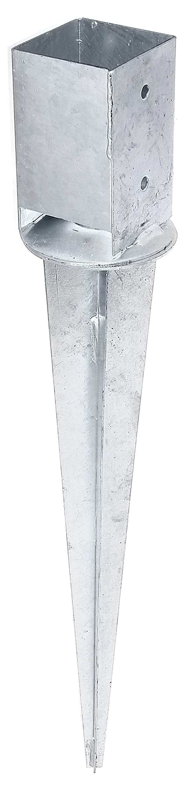 Fence Spike for Square Wooden Posts with Adjustable Top Section Hot-dip Galvanised 91 x 91/750 mm