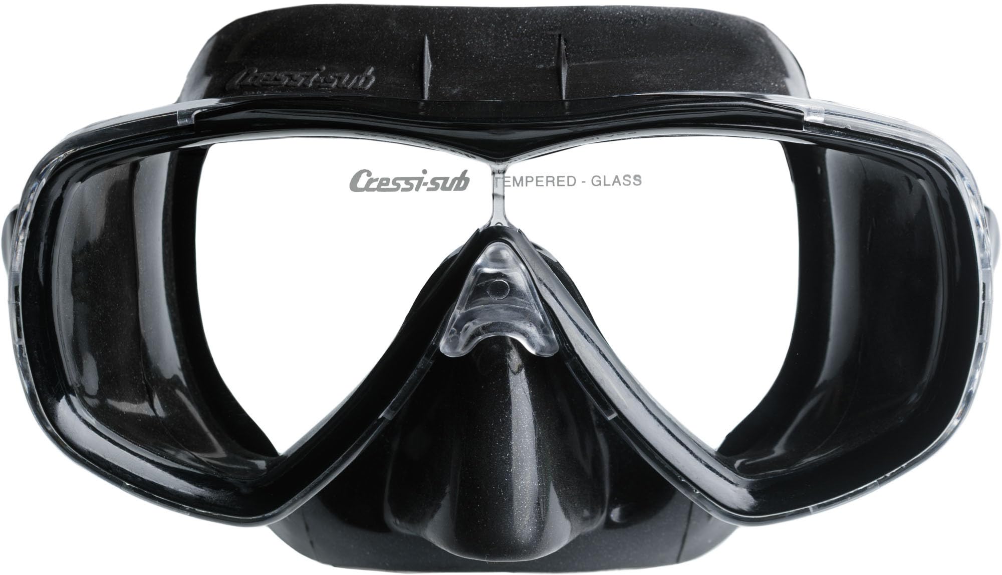 Cressi Estrella - Mask Estrella, Black/Black, One Size, Unisex Adult