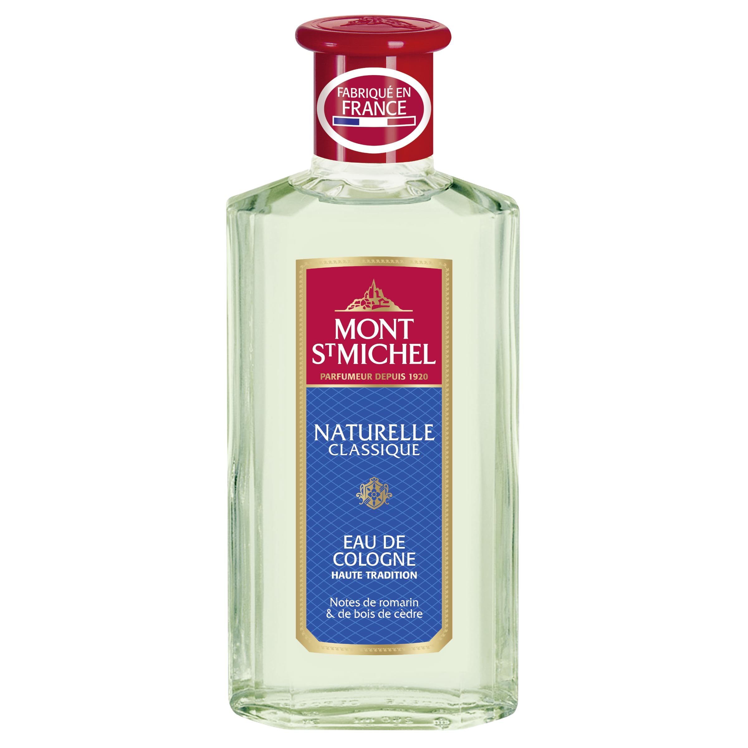 Mont St Michel – Eau de Cologne – Classic Natural – 500ml Bottle