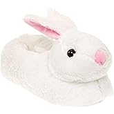 Funziez! Funny Animal Slippers for Women & Men, House Shoes, Turtle, Flamingo, Bunny, Shark, Cozy Furry Slippers