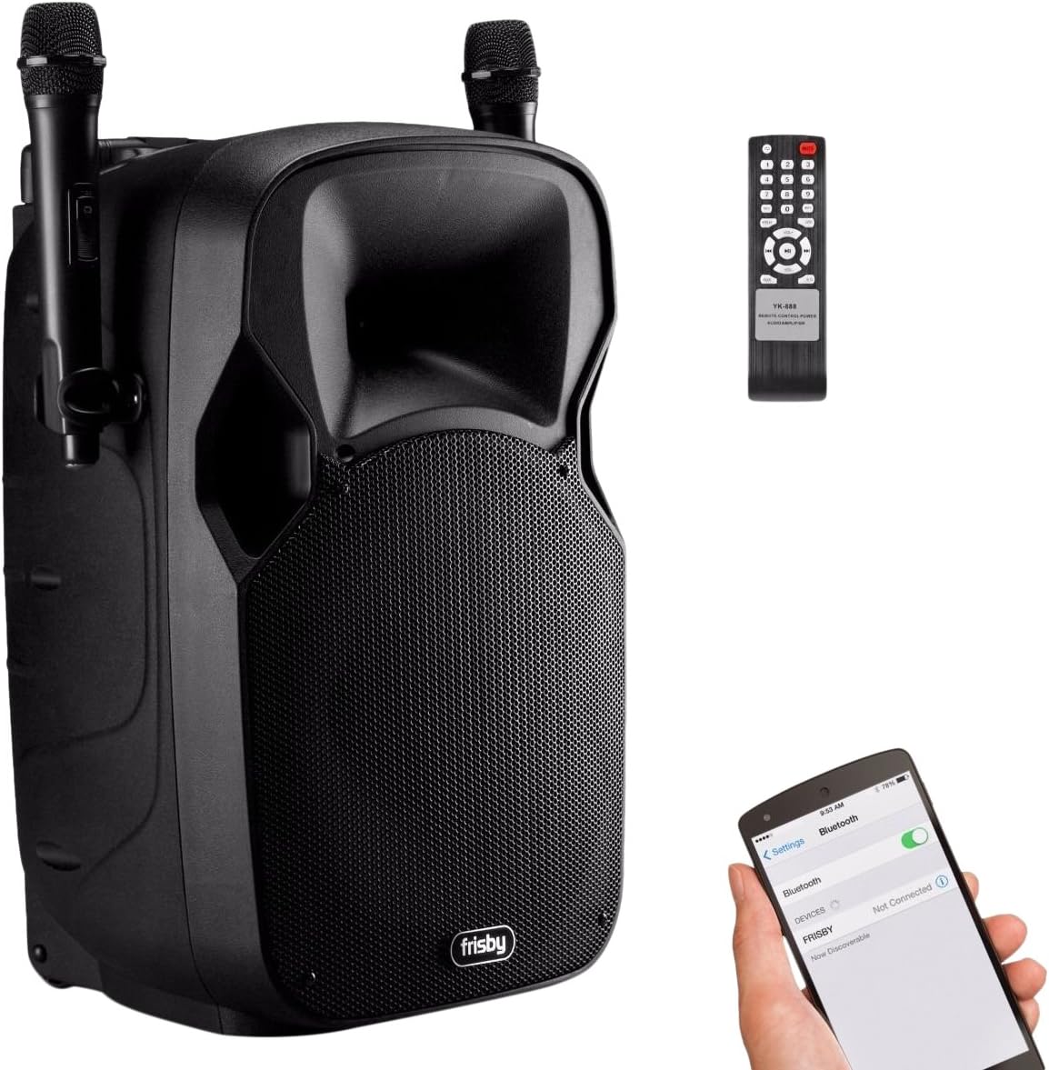 frisby bluetooth karaoke