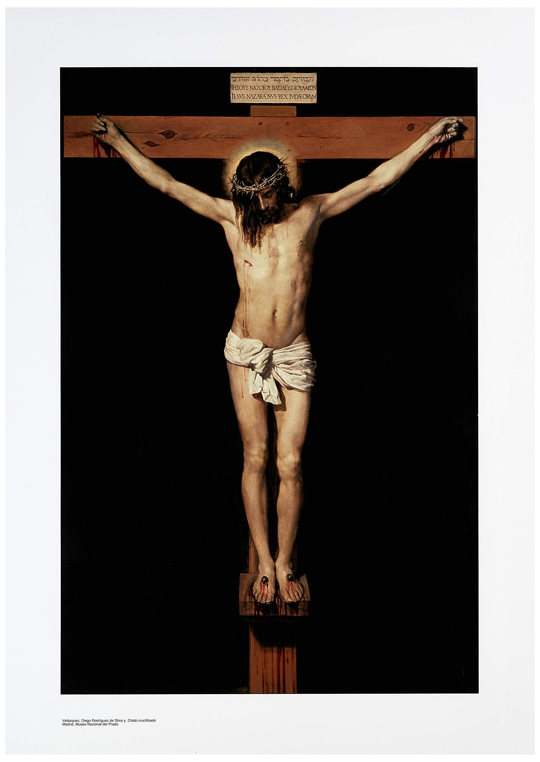 Official Reproduction of the Prado Museum "Christ Crucified"
