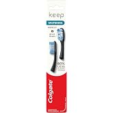 Colgate Keep Replaceable Head Toothbrush, Whitening Refill, 2 Count
