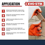 EVO-STIK Mould Resistant Wall Tile Adhesive & Grout White 2.5L 2-in-1 view 6