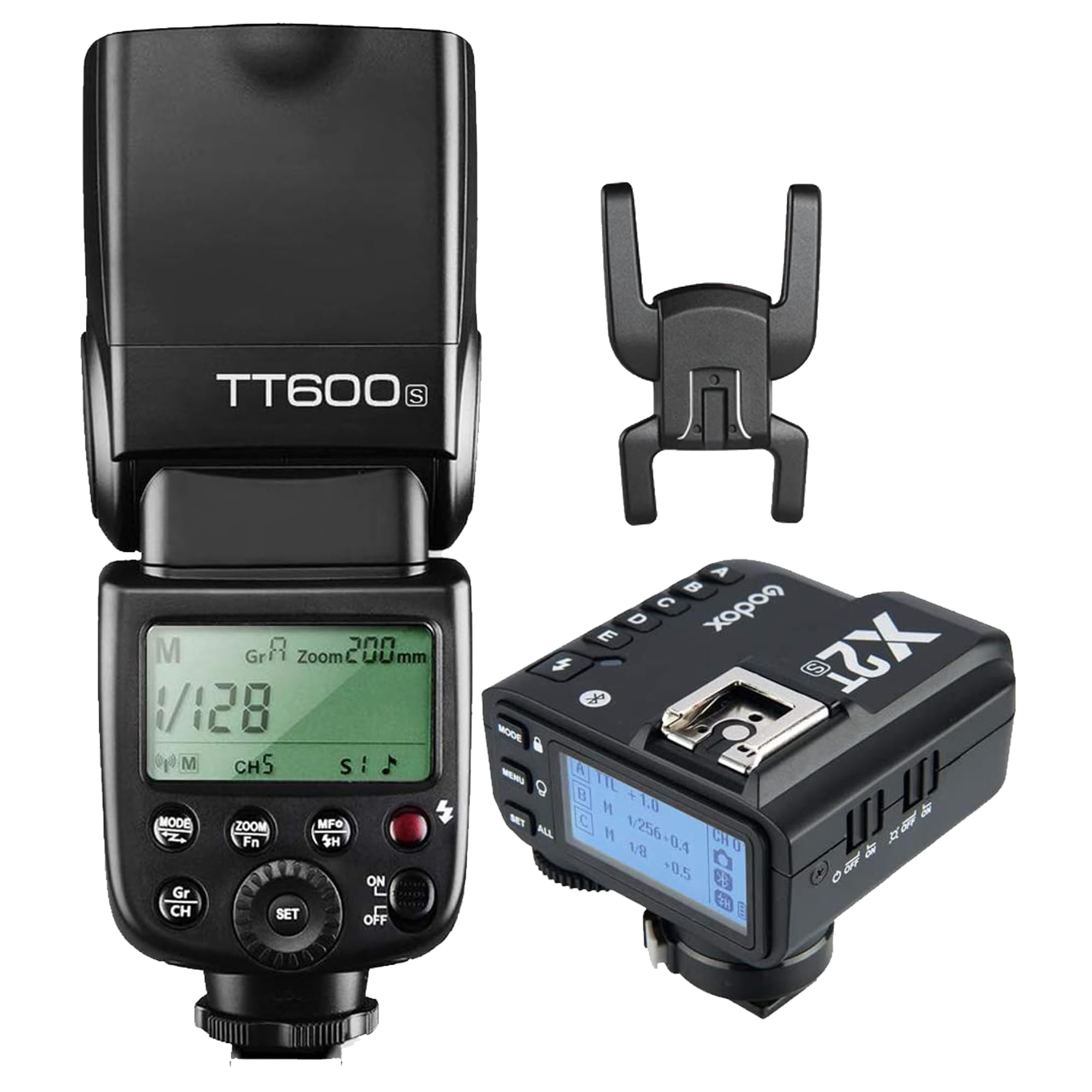 Photo 1 of Godox TT600S 2.4G Wireless X-System TTL GN60 High-Speed Sync 1/8000s Flash Speedlite with X2T-S Trigger Transmitter Compatible for Sony Cameras