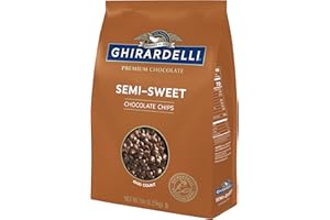 Ghirardelli Semi-Sweet Chocolate Chips, 1000 count per lb, 5 lb Bag