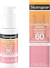 Neutrogena Invisible Daily Defense Face Serum SPF 60+ Oil-Free Hydrating Even view 1