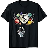 5 Years Old Birthday Boy Gifts Astronaut 5th Birthday T-Shirt