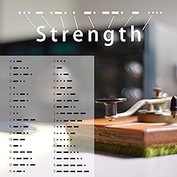 SANNYRA Strength Morse Code Bracelet for Women