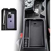 ANFOKAS for Kia Sportage 2023 2024 2025 2026 (NQ5) Armrest Box | Car Interior Center Console Organizer Armrest Storage Box Armrest Cover Insert Tray, Premium, Neatly and Useful, Black