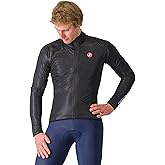 CASTELLI Men’s Squall Shell Jacket, Full Waterproof, Windproof Lightweight Reflective Jacket, Road Cycling & Gravel Biking