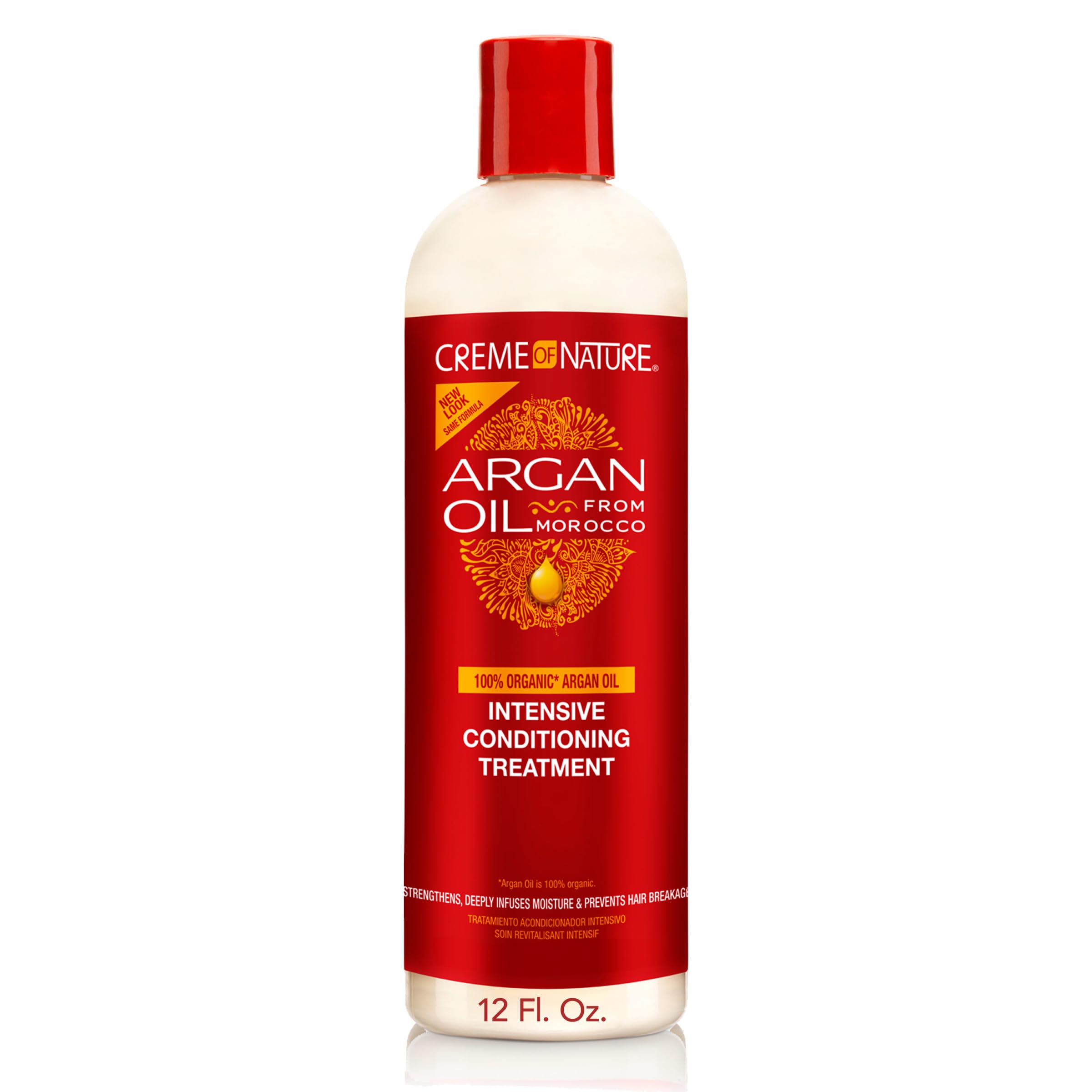 Photo 1 of Creme of Nature, Argan Oil for Hair, Intensive Conditioning Treatment, Argan Oil of Morocco, Moisturizing Hair Care, 12 Fl Oz
