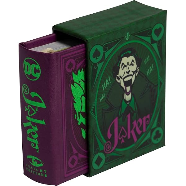 DC Comics: The Joker Tiny Book and Pin Set (Batman): Insight
