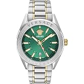 Versace V-Code GMT Bracelet Watch
