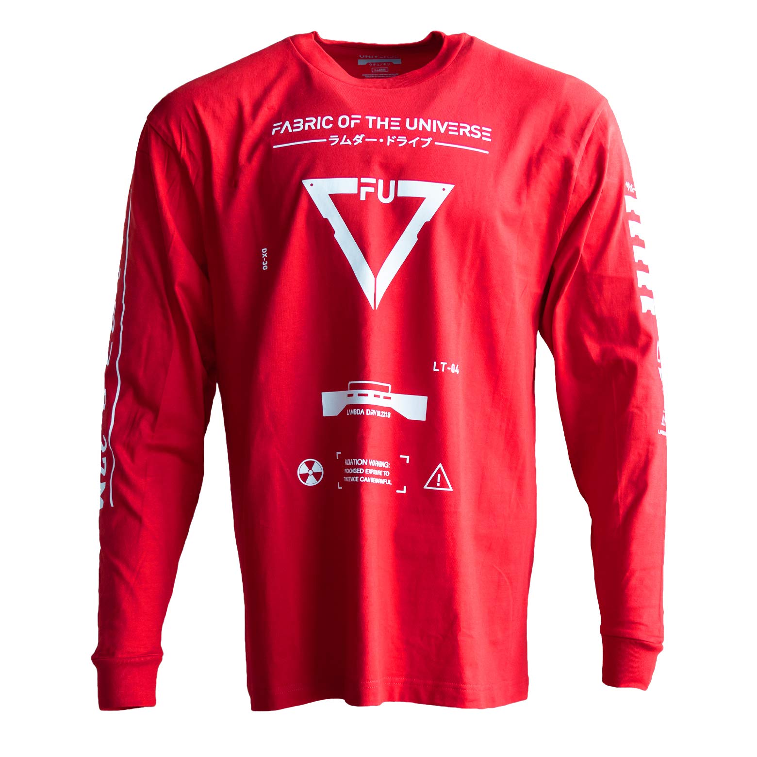 Fabric of the Universe Techwear Graphic Fashion Streetwear Long Sleeve T-Shirt