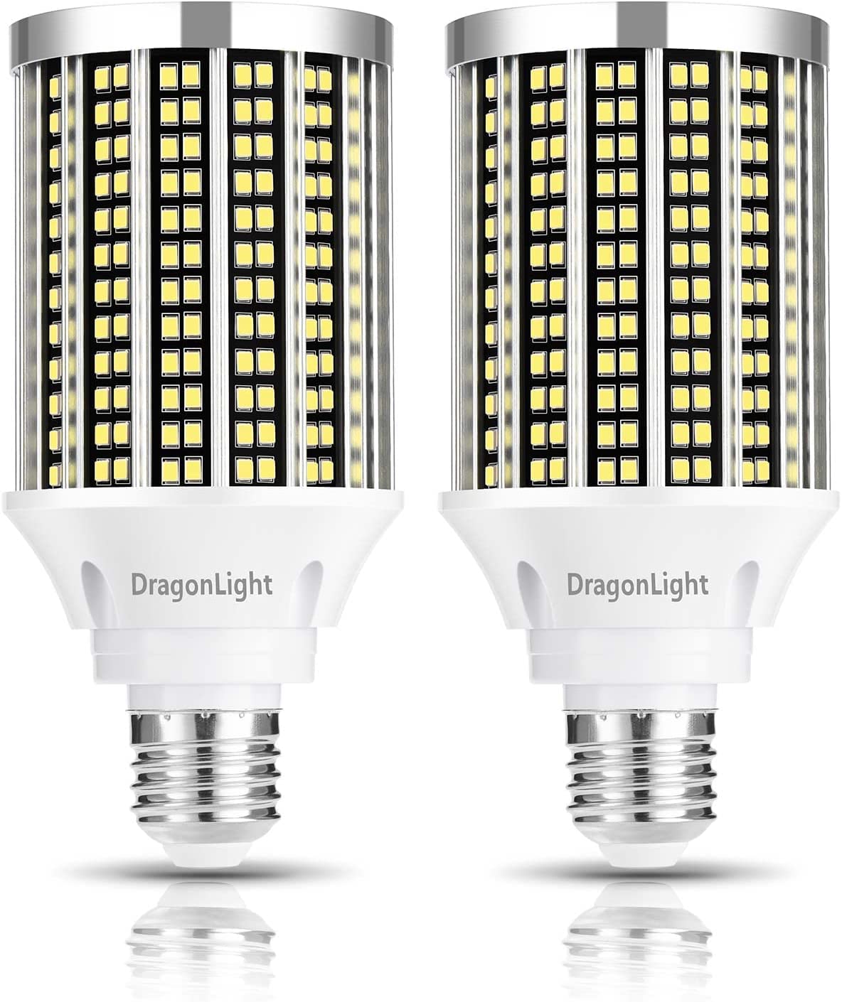 DragonLight 30W Super Bright LED Corn Light Bulbs(250 Watt Equivalent) - E27 Base LED Bulbs - 6000K Daylight 3600 Lumens for Large Area Lighting [Twin Value Pack] — image 1